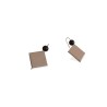 Long Brown Earrings – Organic and Sustainable Elegance | Strambótica