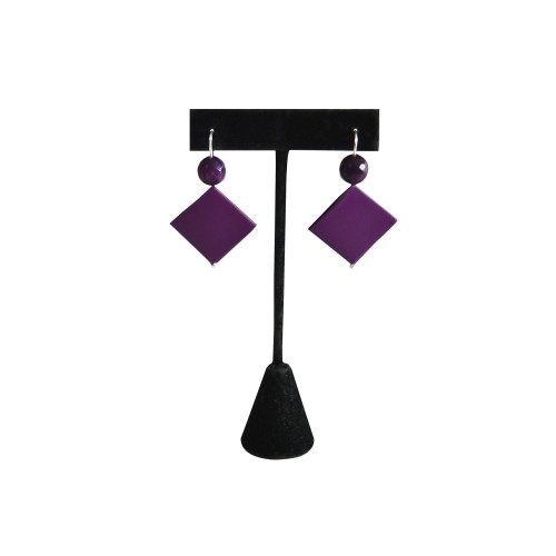 Pendiente Largo Violeta