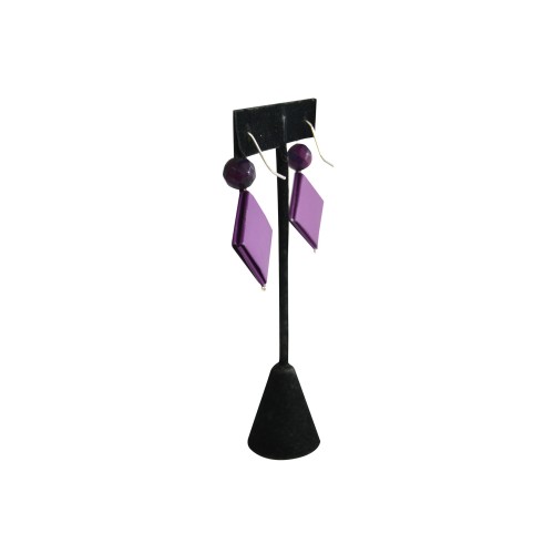 Long Purple Earrings – Mystery and Soul in Every Detail | Strambótica
