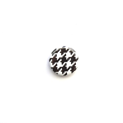 Classic Houndstooth Pin, Recycled Paper | Strambótica