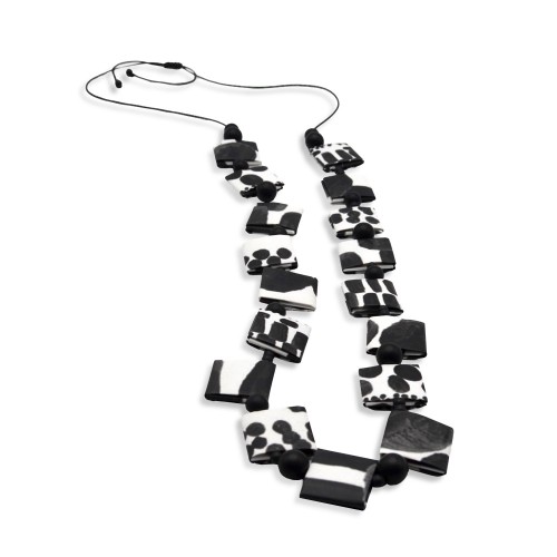 Collar Largo Cleta – Joyería de autor artesana | Strambótica