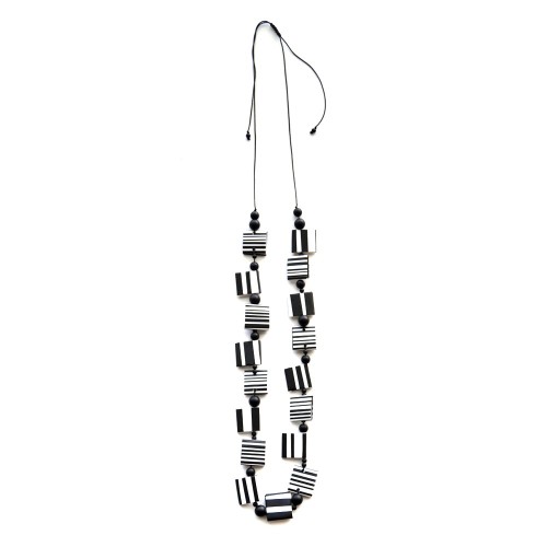 Compás Long Necklace – Sustainable, Handmade Design | Strambótica