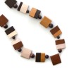 Collar Largo Tierra – Colores tierra, artesanía pura | Strambótica