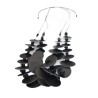 Black Water Lily Necklace – Subtle, Handcrafted Elegance | Strambótica