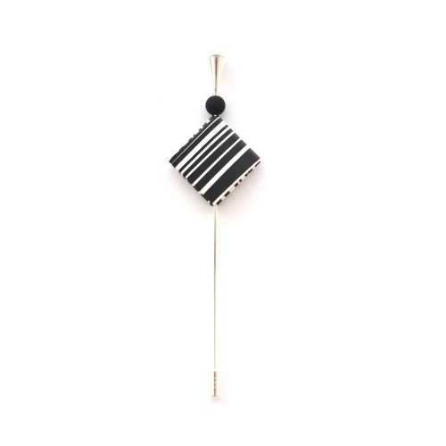 Exclusive Compass Brooch Made from Recycled Paper | Strambótica