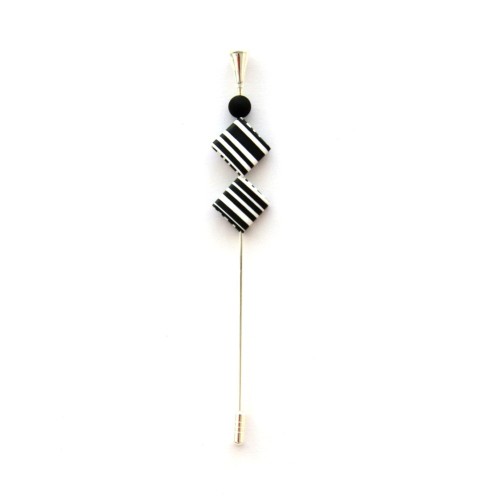 Compass Duo Brooch – Handcrafted Elegance | Strambótica