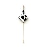 Romantic Heart Brooch Made from Recycled Paper | Strambótica