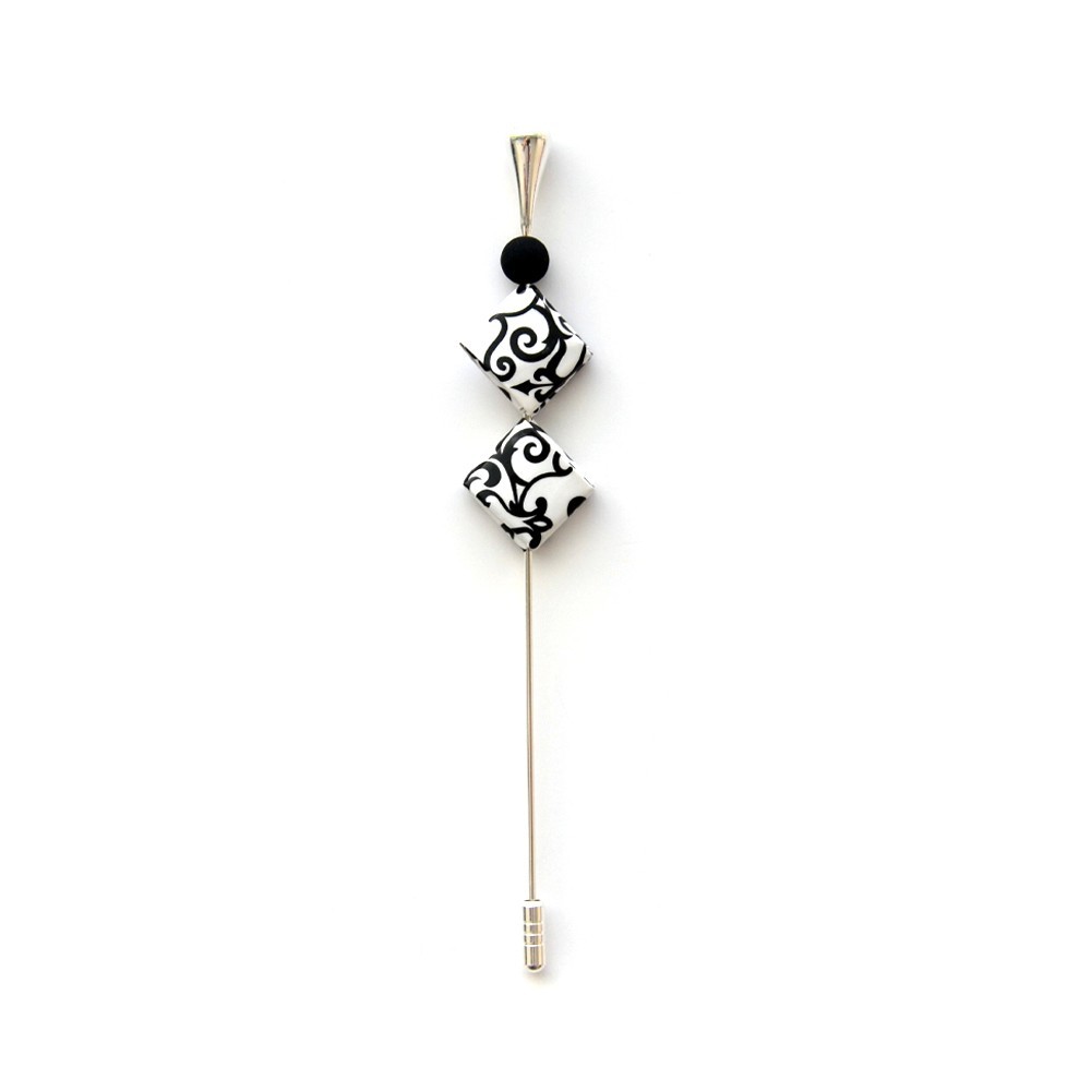 Lotus Duo Brooch – Balance and Sustainable Beauty | Strambótica