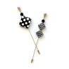 Polka Dot Brooch  sustainable crafts | Strambótica