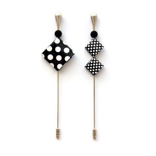 Polka Dot Brooch  sustainable crafts | Strambótica