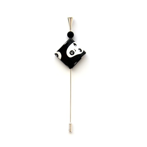 "Olvido" Brooch, Exclusive Design, Recycled Paper | Strambótica