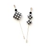 Classic Houndstooth Brooch, Designer Jewelry | Strambótica