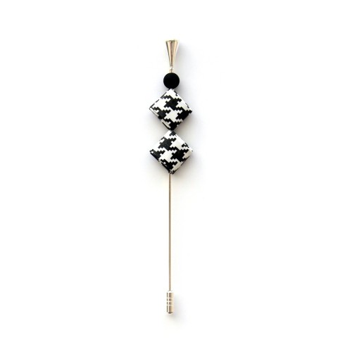 Broche Pata de Gallo Dúo