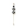 Houndstooth Duo Brooch – The Timeless Classic | Strambótica