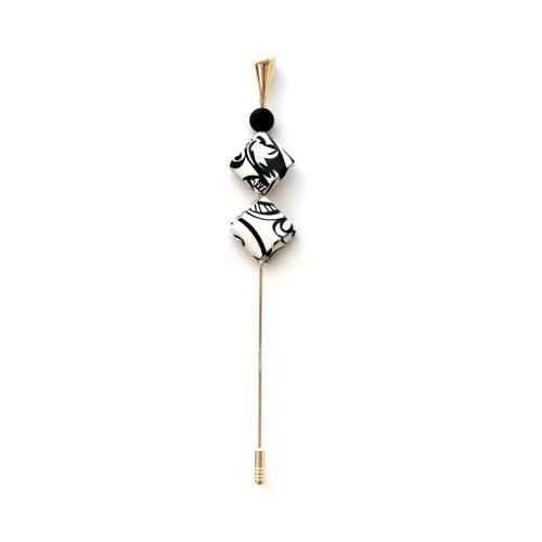 Serendipia Duo Brooch – A Happy Find  | Strambótica