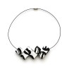 Kisses Hoop Necklace