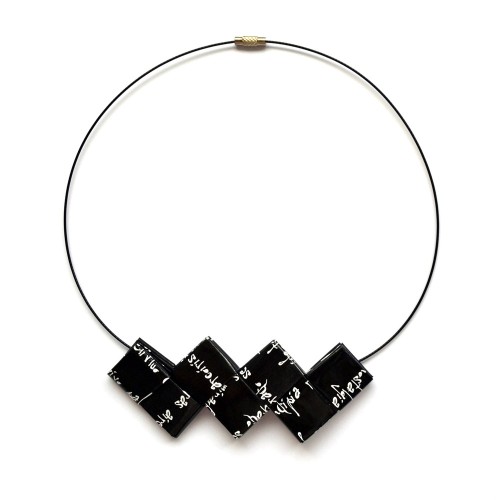 Calma Hoop Necklace – Sustainable Handcrafted Jewelry for Your Everyday Life | Strambótica