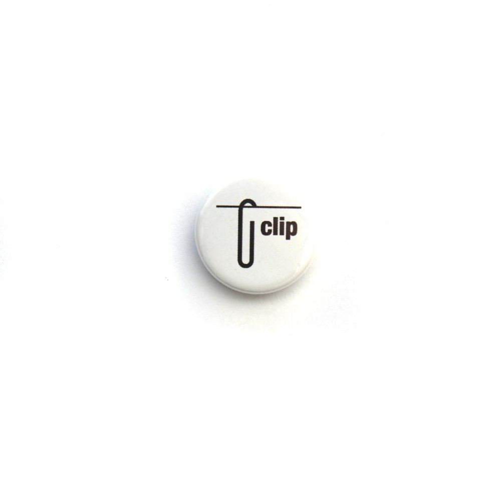 Chapa Clip original papel reciclado | Strambótica