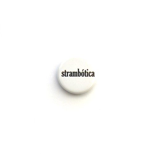 Chapa strambótica logo papel reciclado | Strambótica