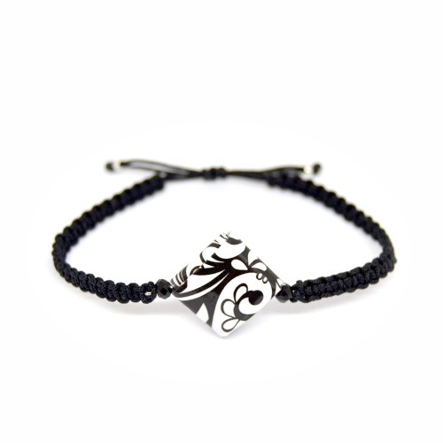 Pulsera Serendipia artesanal papel reciclado | Strambótica