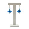 Blue Water Lily Earrings – Like the Sky in a Breath | Strambótica