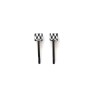 Handcrafted Geometric Fork Made from Recycled Paper | Strambótica