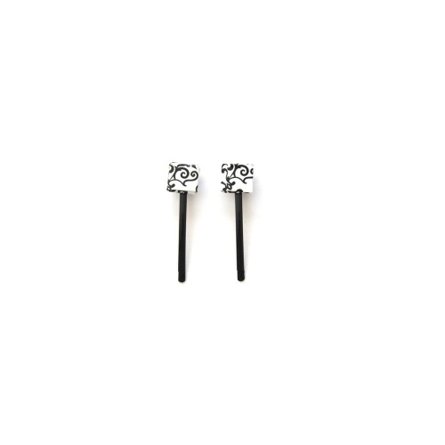 Handcrafted Loto Hairpin with Recycled Paper Flower | Strambótica