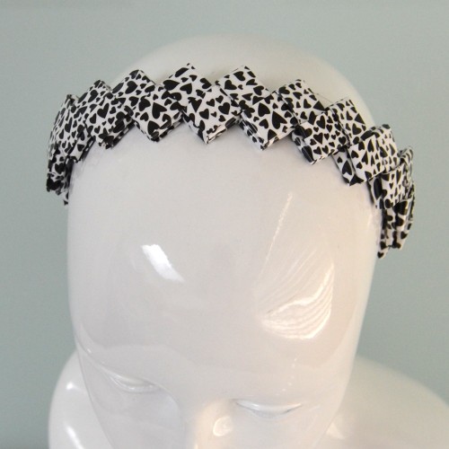 Valentina Handcrafted Recycled Paper Headband | Strambótica