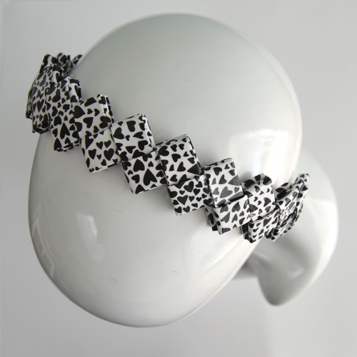 Valentina Handcrafted Recycled Paper Headband | Strambótica