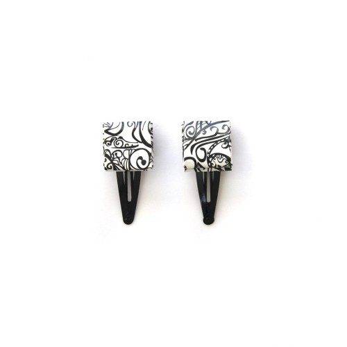 Serendipia Handcrafted Recycled Paper Hair Clip, 2-Pack | Strambótica