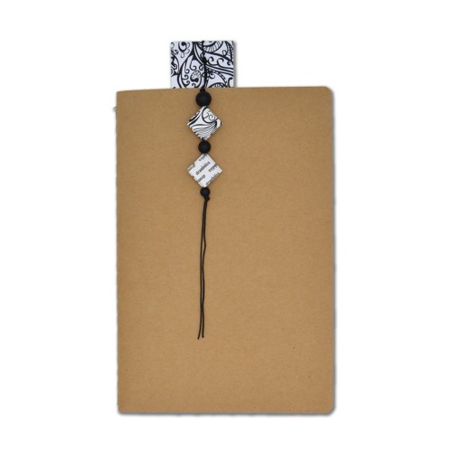 Marcapáginas Serendipia artesanal papel reciclado | Strambótica