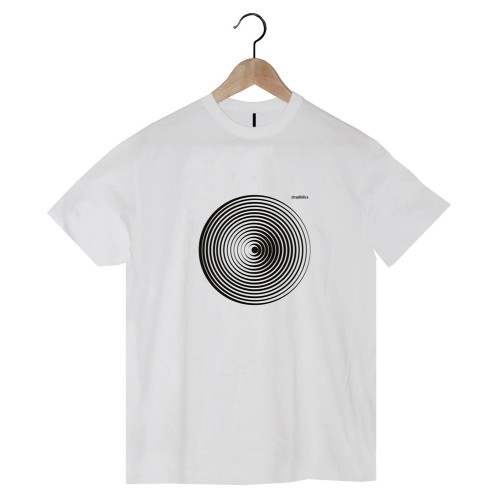 Camiseta Diana Hombre – Estampado de diana op art en algodón orgánico | Strambótica
