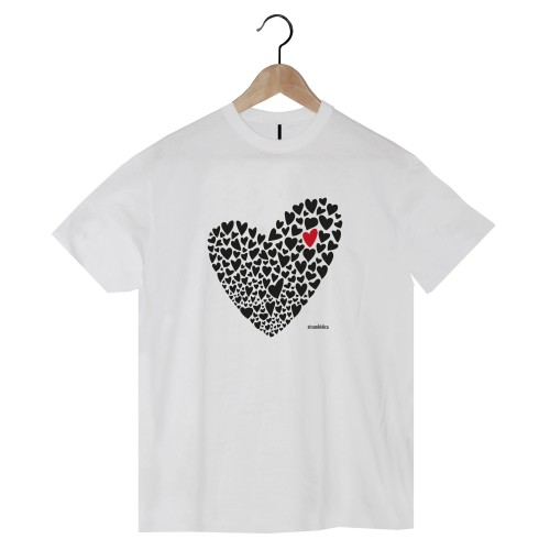 Men's "Love" T-Shirt – "Love" Message on Organic Cotton | Strambótica