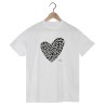 Camiseta Valentina Hombre – Estampado de corazones en algodón orgánico | Strambótica