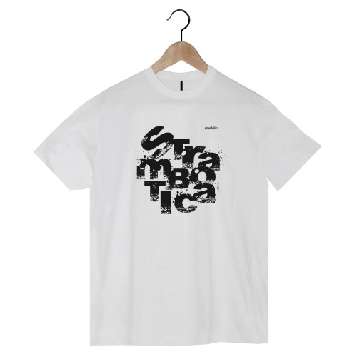 Camiseta Strambótica Hombre – Logo de la marca en algodón orgánico | Strambótica