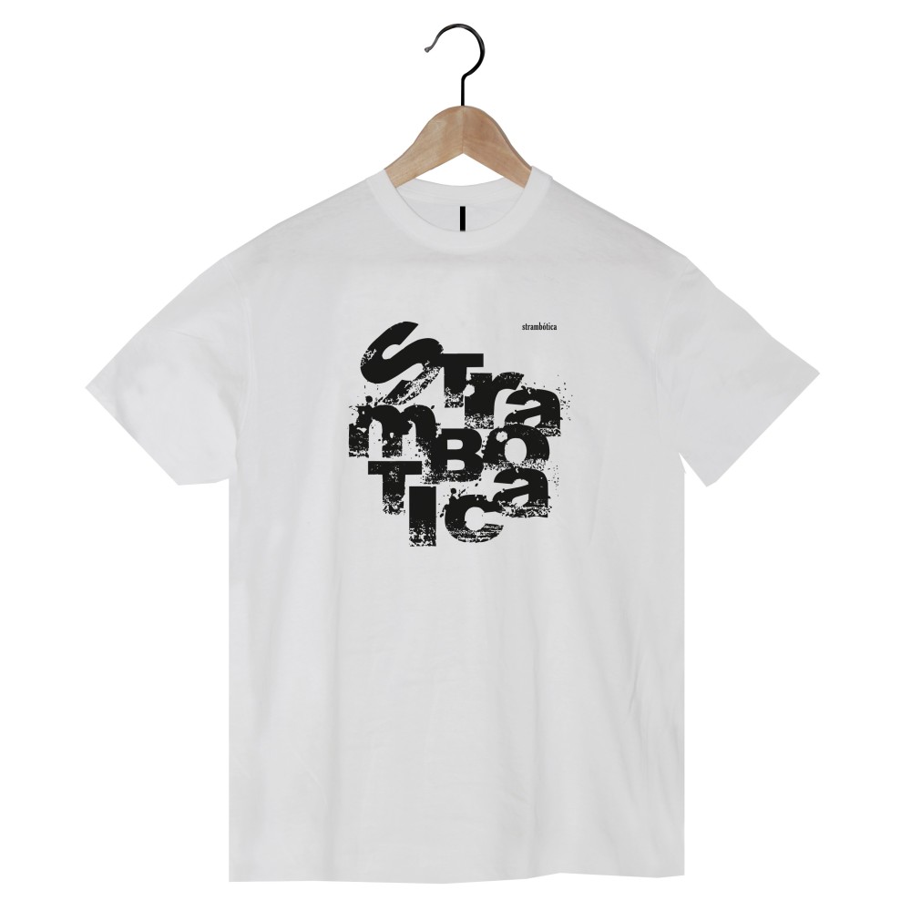 Camiseta Strambótica Hombre – Logo de la marca en algodón orgánico | Strambótica