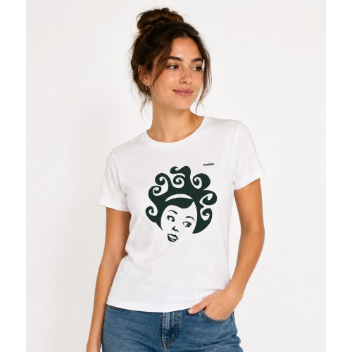 Camiseta Doris – Diseño único con tintas ecológicas | Strambótica