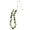 Long Moss Necklace – Natural Green Jewelry | Strambótica