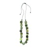 Long Moss Necklace – Natural Green Jewelry | Strambótica