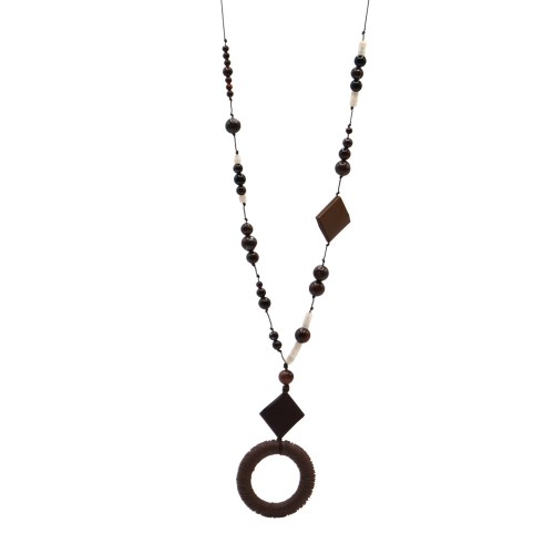 Collar Porta gafas Cacao