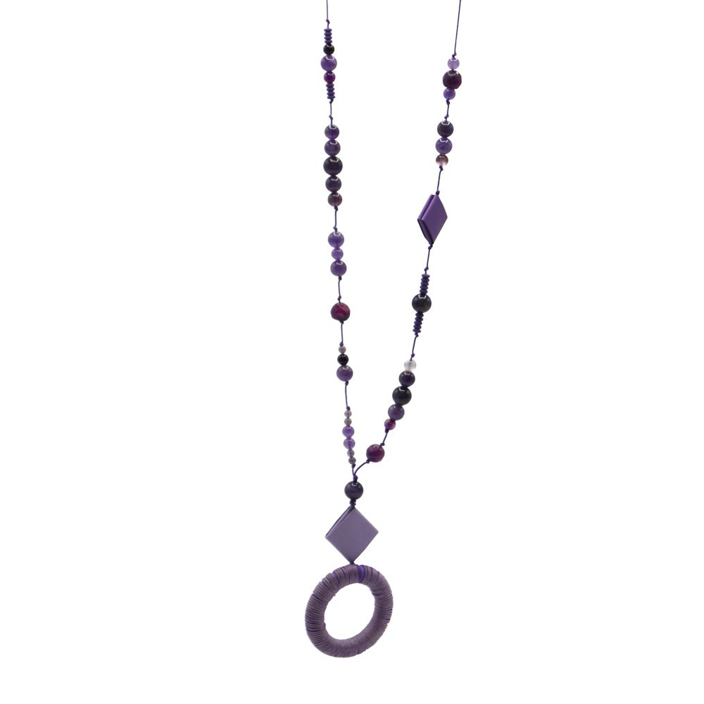 Violeta Glasses Necklace – Eco-Friendly, Made from Recycled Paper | Strambótica
