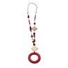 Collar Porta Gafas Rojo