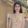 Collar Porta Gafas Mandarina