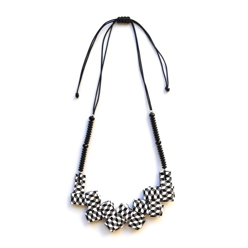 Dado Necklace – Handcrafted Geometry with Character | Strambótica