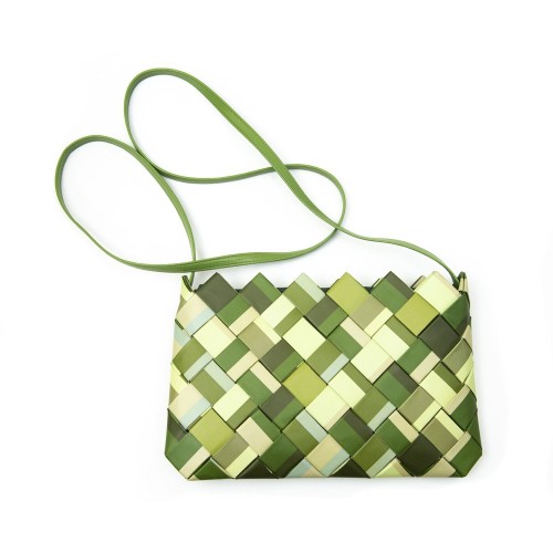 Bolso Bandolera Hiedra – Verde naturaleza que te sigue | Strambótica