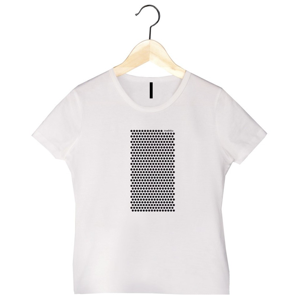 Polka Dot T-Shirt – Organic cotton, vegan, and fun design | Strambótica