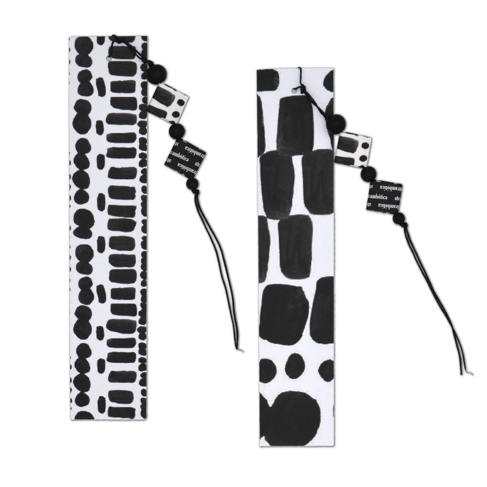 Handcrafted Cleta Bookmark Made from Recycled Paper | Strambótica