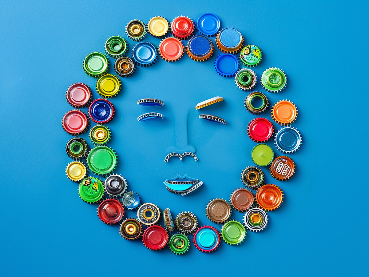 Ideas divertidas para reciclar chapas de botella